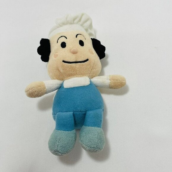 Sega Toys Anpanman Batako San Plush Doll Pretty Beans Chef Man Cook Anime Japan - Picture 6 of 8